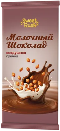 Молочный шоколад Воздушная гречка